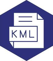 kml vector icono diseño