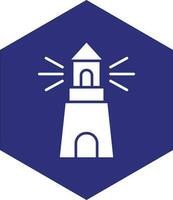 Lighthouse Vector Icon design