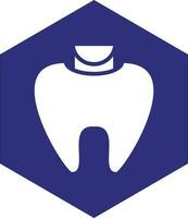 Dental Filling Vector Icon design