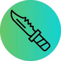 Army Knife Vector Icon Design