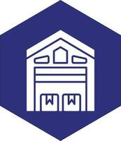 Warehouse Vector Icon design