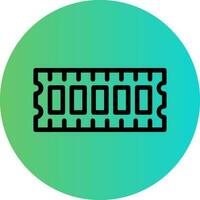 Ram Vector Icon Design