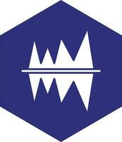 Iceberg Vector Icon design