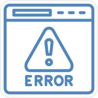 Error Vector Icon Style