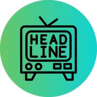 Headline Vector Icon Design