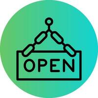 Open Vector Icon Design
