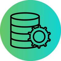 Data Management Vector Icon Design