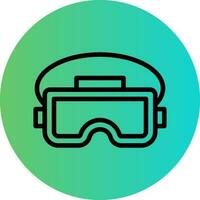 Vr Glasses Vector Icon Design