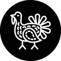 Turkey Vector Icon Design