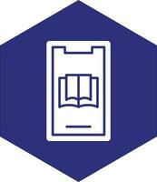 Mobile Ebook Vector Icon design