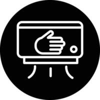 Hand Dryer Vector Icon Design
