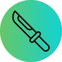 Knife Vector Icon Design