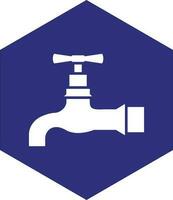 Water Tap Vector Icon design