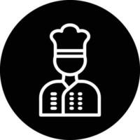 diseño de icono de vector de chef