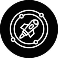 Space Orbit Vector Icon Design