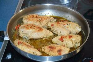 Fried Chicken with Herbs photo