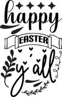 Rustic Easter Design vector