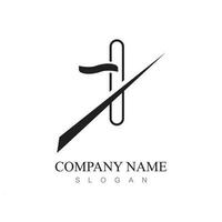 Door handle vector logo and symbol design