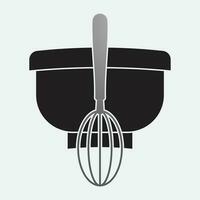 Cocinando logo. icono o símbolo para diseño menú restaurante. vector