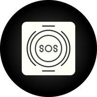 Emergency Button Vector Icon