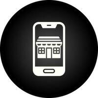 Mobile Store Vector Icon