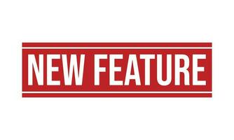 New Feature Rubber Stamp Seal Vector