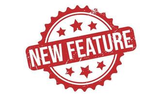 New Feature Rubber Stamp Seal Vector