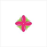 flor logo vector icono