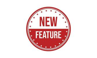 New Feature Rubber Stamp Seal Vector
