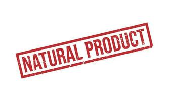 Natural Product Rubber Stamp Seal Vector