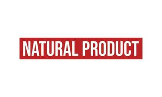 natural producto caucho sello sello vector