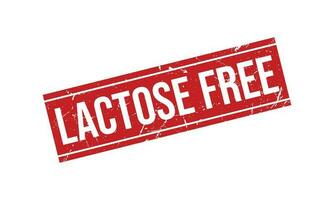lactosa gratis caucho sello sello vector