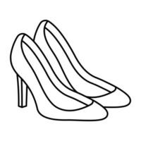 A beautiful design icon of heel Web vector