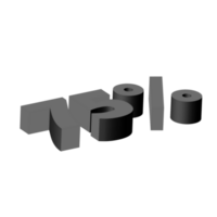 korting 3d tekst ontwerp png, 3d aantal in transparant achtergrond, korting uitverkoop creatief typografie ontwerp png, aanbod typografie PNG ontwerp voor web