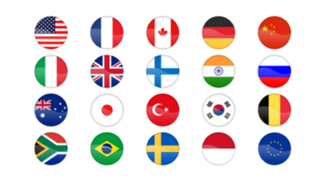 United States Countries Flags png