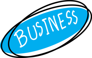 The Business icon cartoon style png