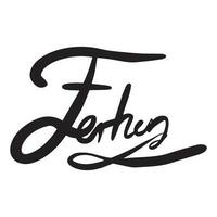 F Signature lettering ,good for graphic design resources, pamflets, mail, letters, banners, prints, posters, bussiness, and more. vector