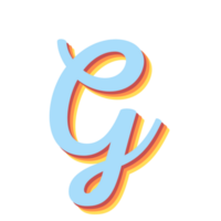 3d alphabet text effect and letter. png