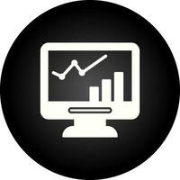 Lcd Growth Vector Icon