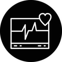 Cardiogram Vector Icon Design