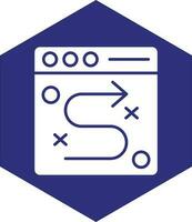 Digital Strategy Vector Icon design