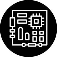 Motherboard Vector Icon Design