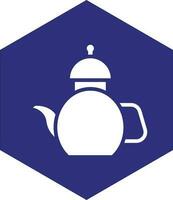 Tea Pot Vector Icon design