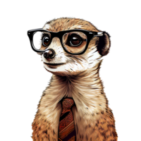 meerkat . ai gegenereerd png