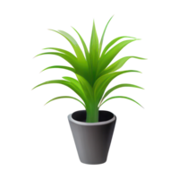 lindo plantas dentro cerâmico panelas . ai gerado png