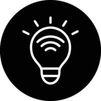 Smart Lighting Vector Icon Design