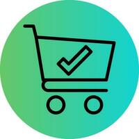 Check In Vector Icon Design