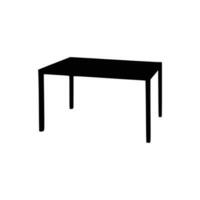 Nice Table silhouettes vector Design. Black illustration. Black Table.