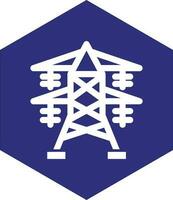 Electric Tower Vector Icon design