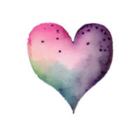watercolor heart . png